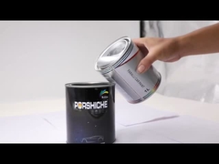 প্রস্তুতকারক 1K সূক্ষ্ম সাদা সিলভার পার্ল এক্রাইলিক পেইন্ট অটোমোটিভ কার রিফিনিশ সিলভার পেইন্ট